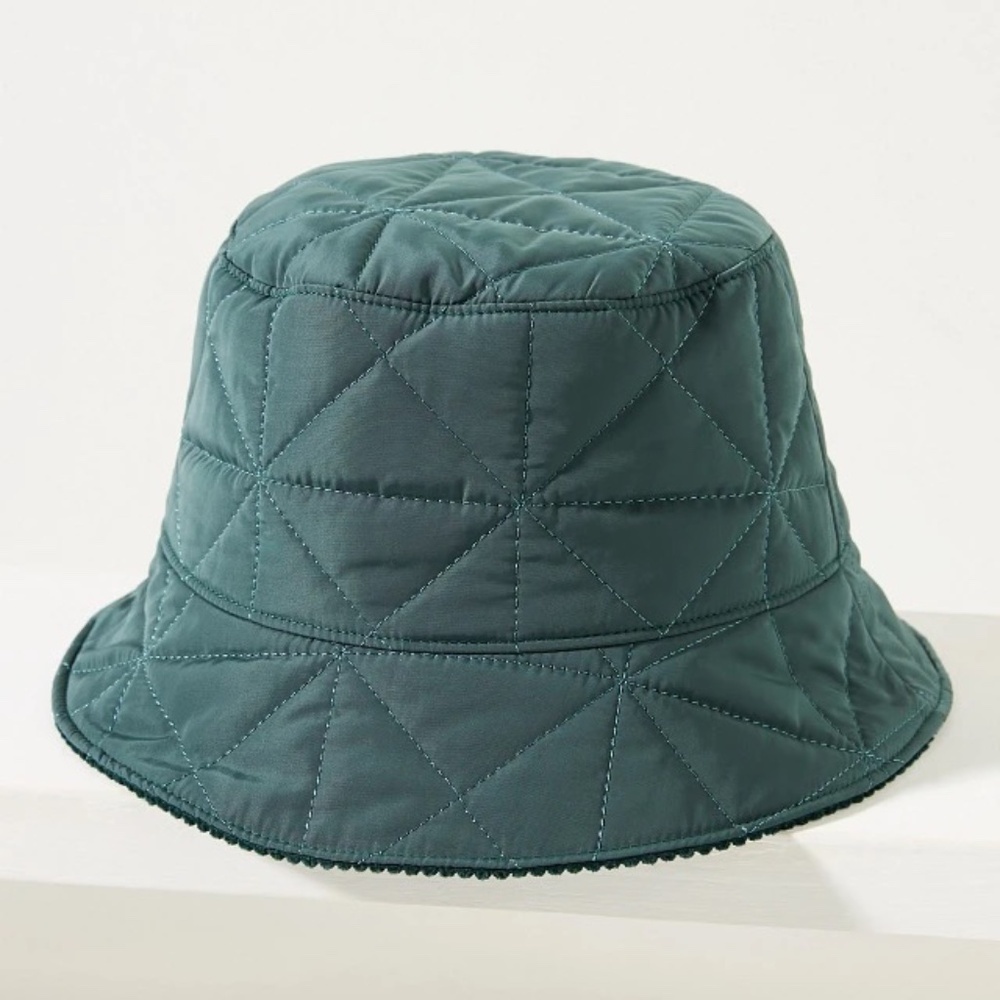 NWT Anthropologie Wyeth Reversible Corduroy Bucket Hat